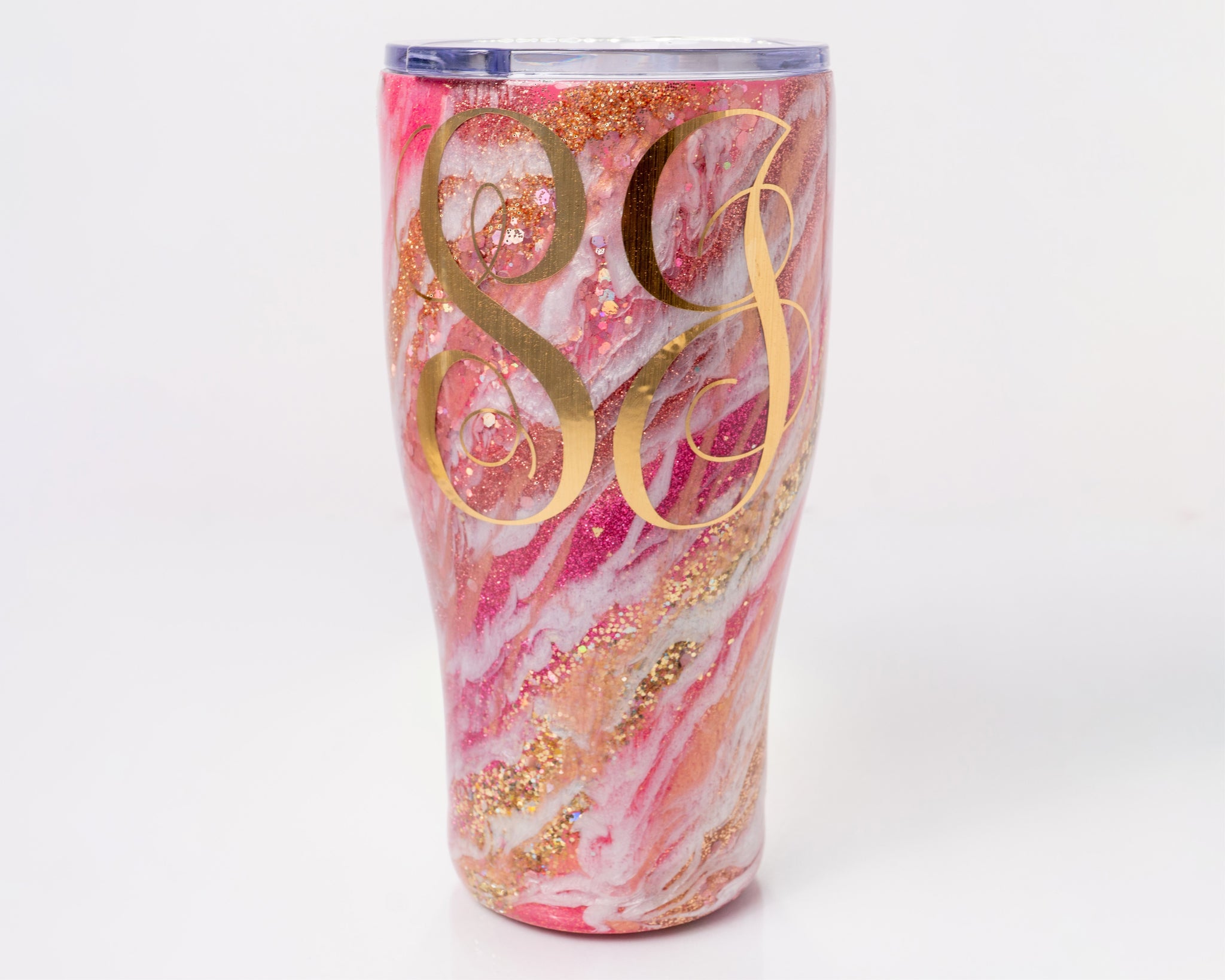 Milky Way Tumbler Pink Glitter Tumbler -   Glitter tumbler cups,  Glitter tumbler, Tumbler